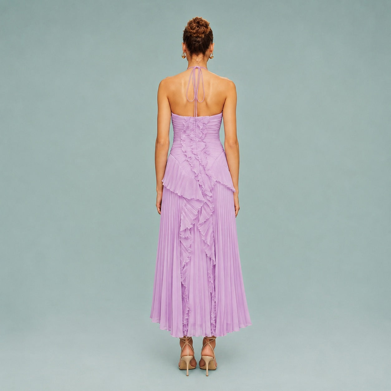 Roxan - Simple One Shoulder Long Dress