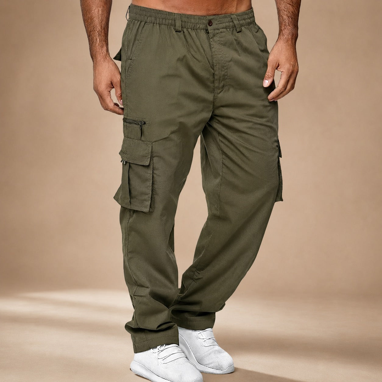 Brody - Relaxed Loose Cargo Pants