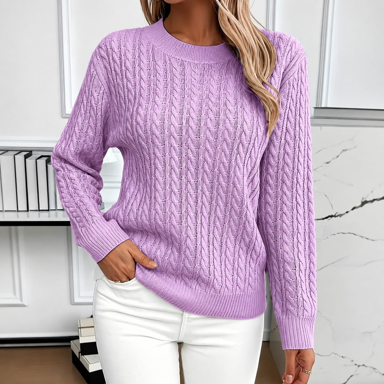 Ella - Stylish Long Sleeve Sweater