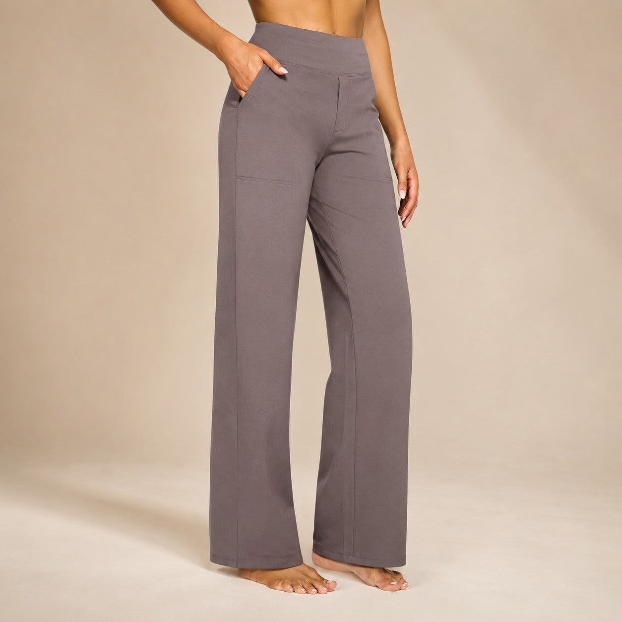 Roseanna - Elegant High-Waisted Stretch Pants