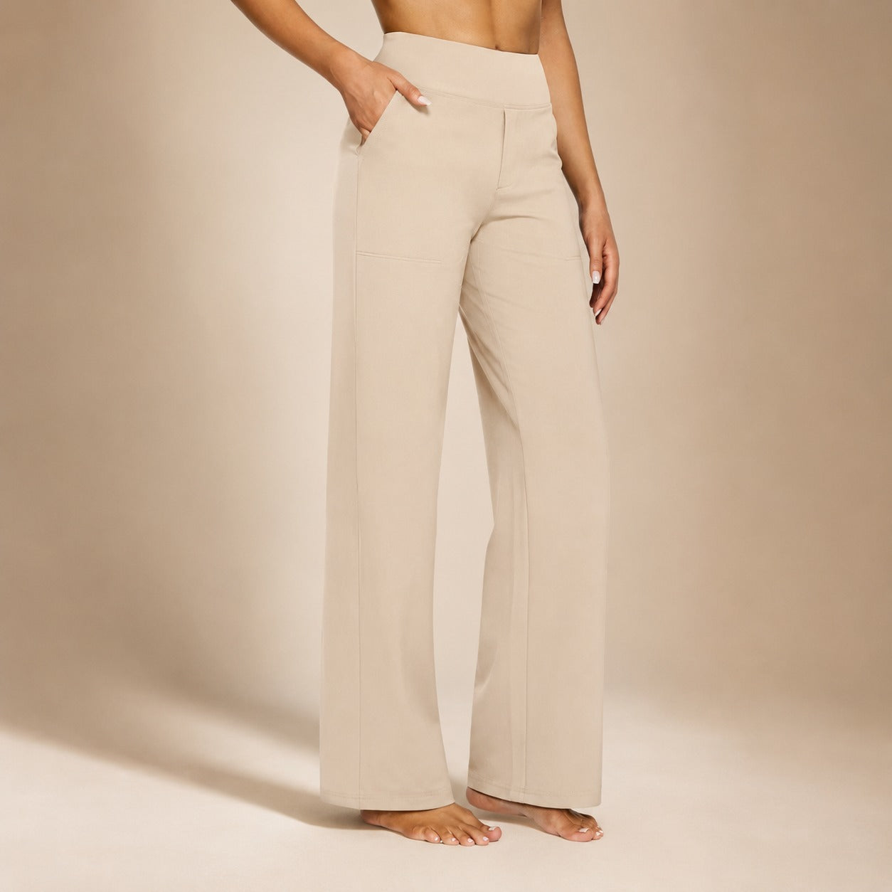 Roseanna - Elegant High-Waisted Stretch Pants