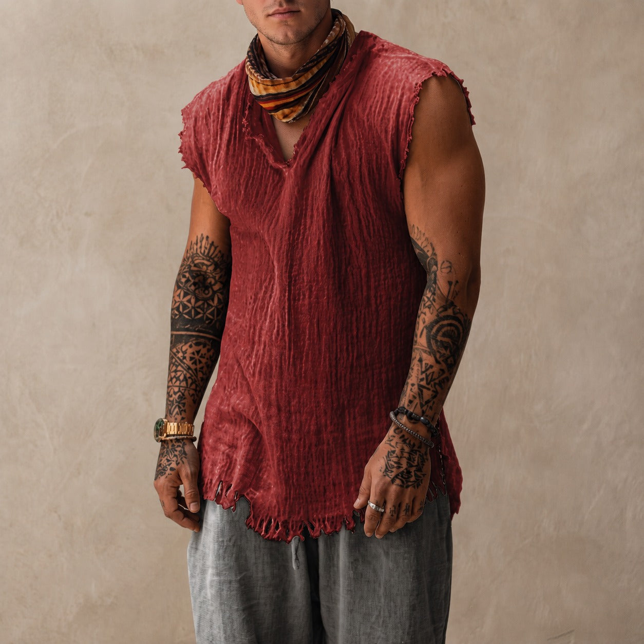 Brodie - Fashionable Loose Fit Sleeveless Top