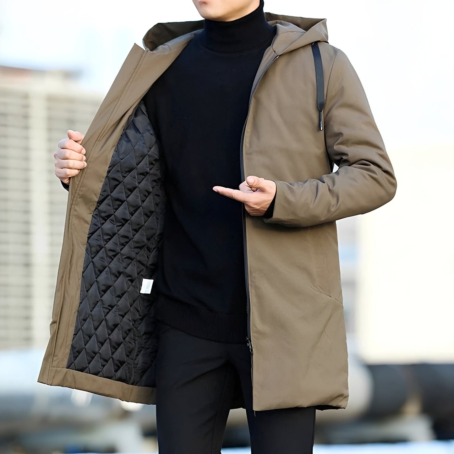 Nicola - Elegant, waterproof winter coat