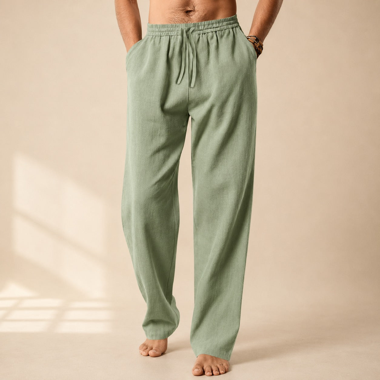 Clark - Loose Straight-Leg Pants