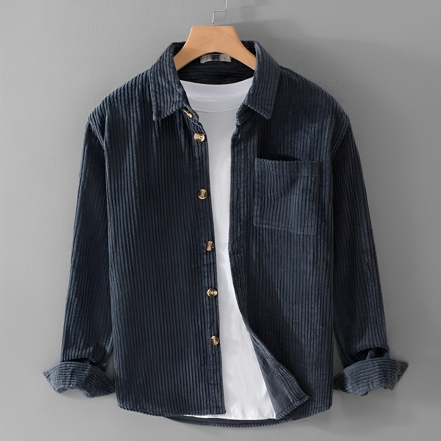 Ronald - Casual Corduroy Shirt