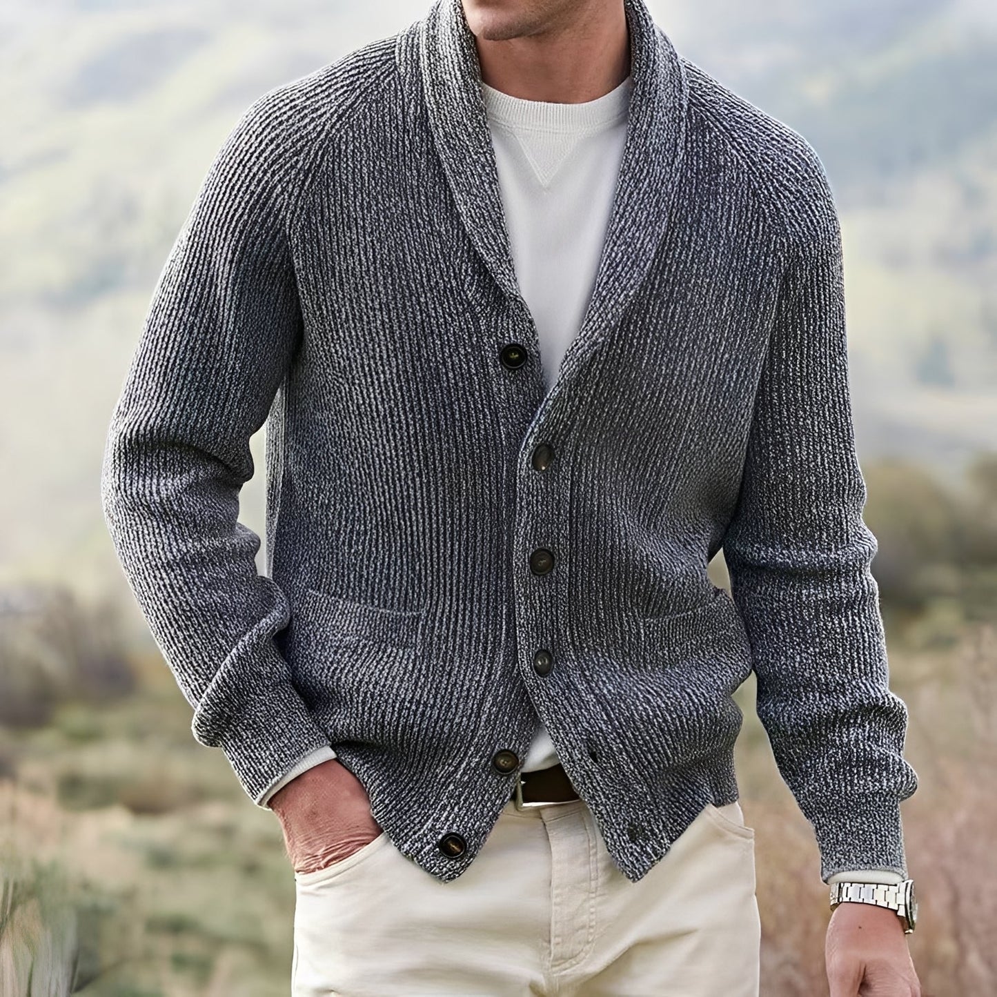 Winton - Classic men's cardigan