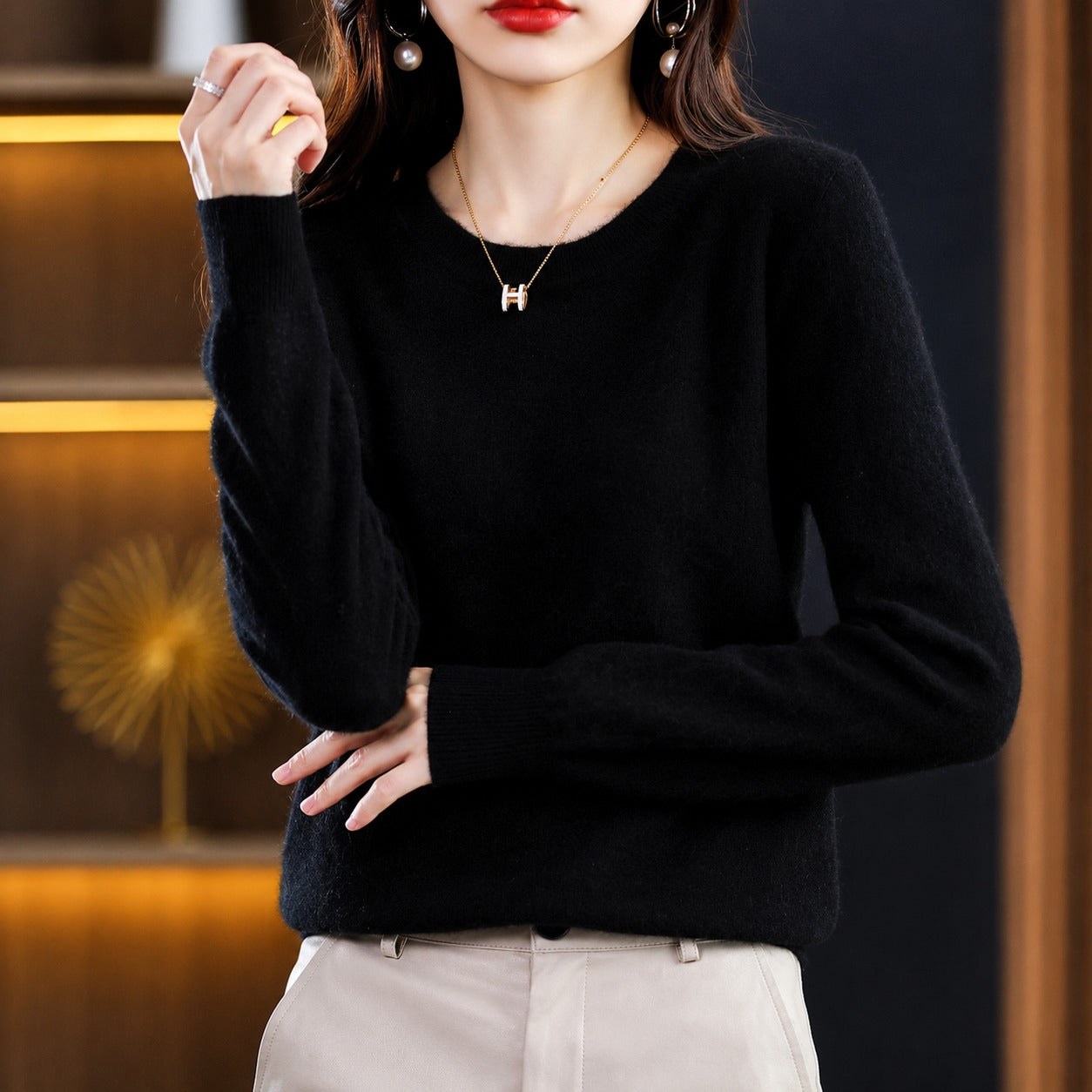 Gwenyth - Warm Colorful Sweater