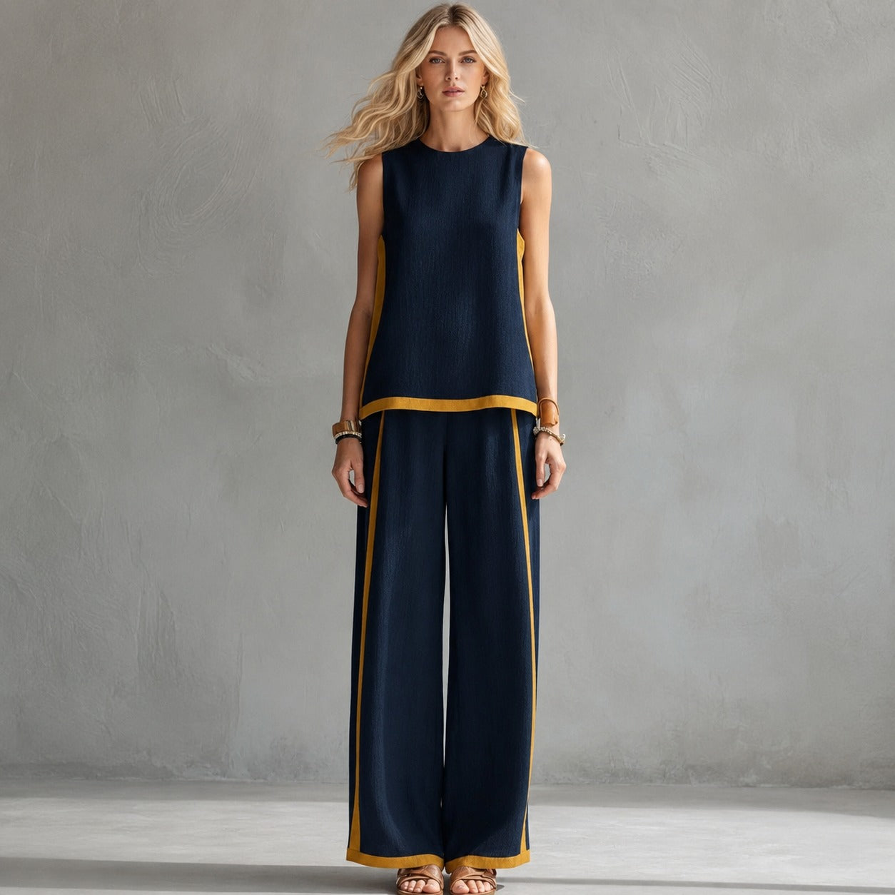 Lisa - Relaxed Sleeveless Set