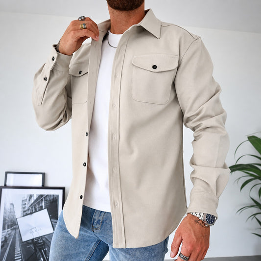 Weston - Casual Long Sleeve Shirt Jacket