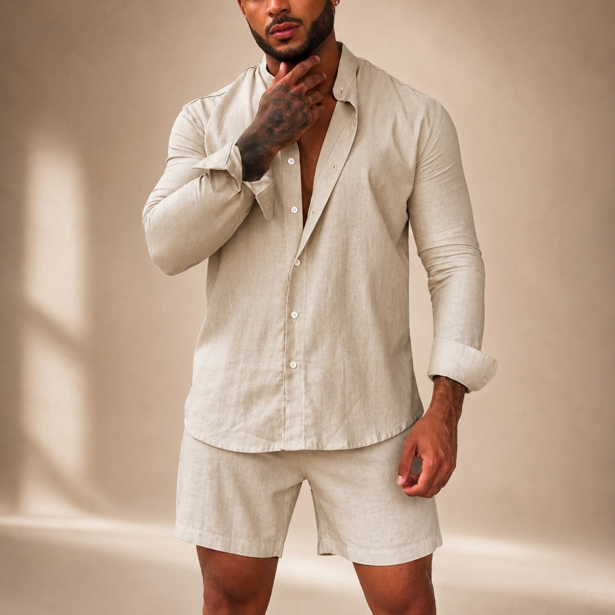 Diego - Casual Shirt and Shorts Set