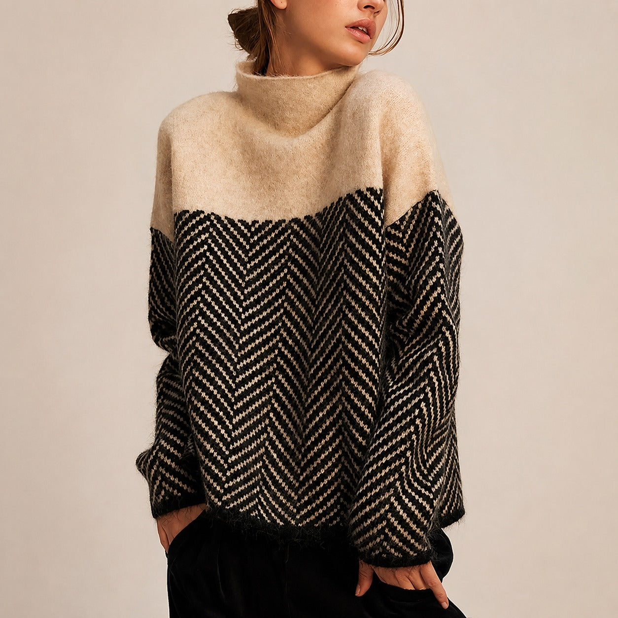 Yancy - Stylish Chunky Sweater