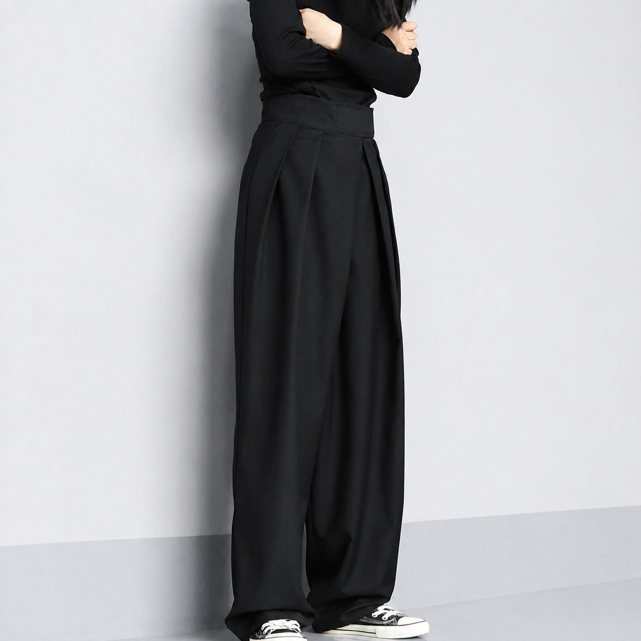 Marisa - Wide velcro pants