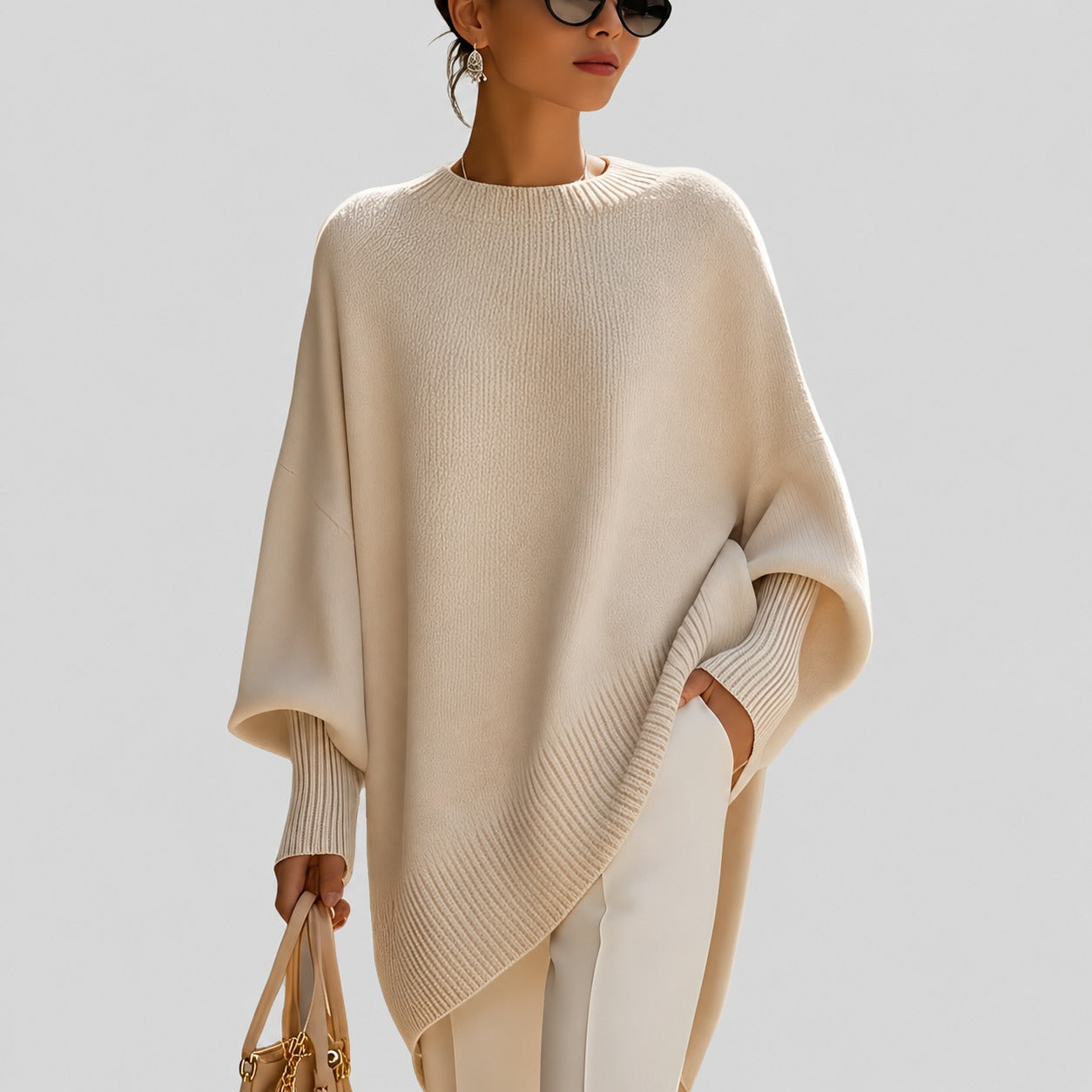 Pamella - Fashionable oversized sweater for women