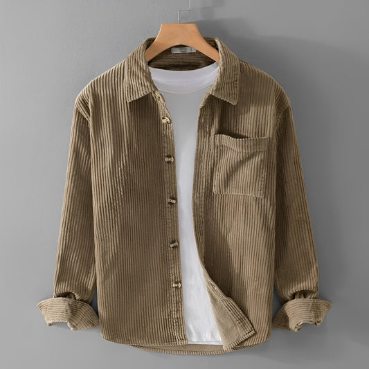 Ronald - Casual Corduroy Shirt