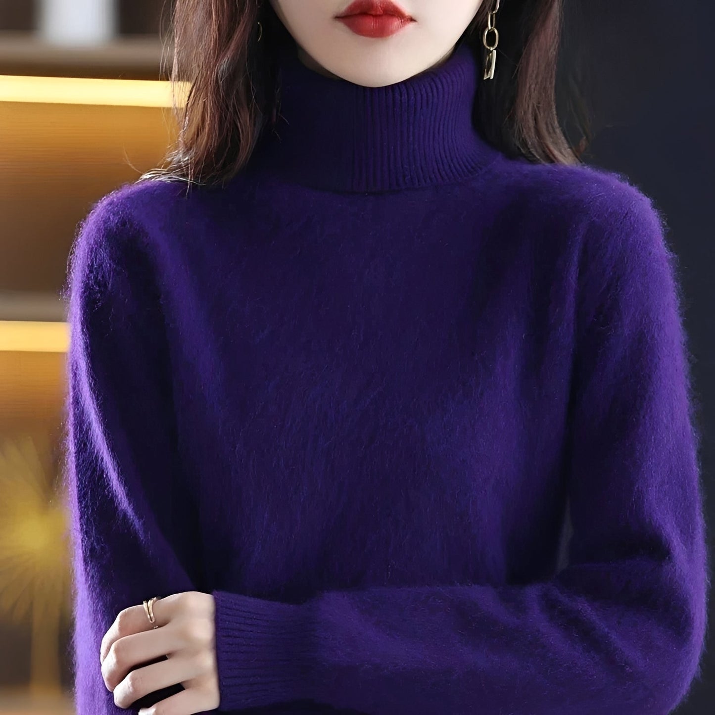 Letizia - Elegant turtleneck sweater