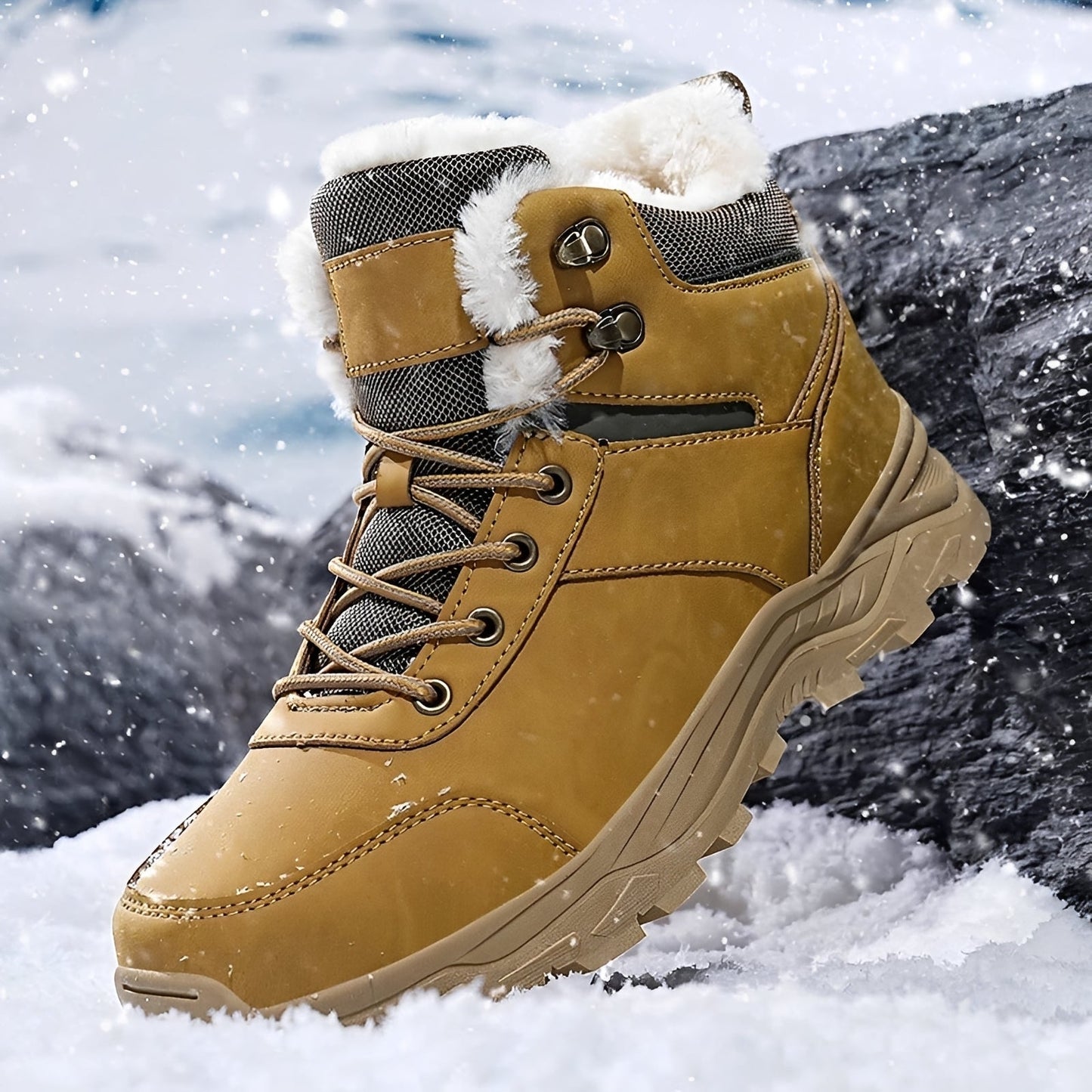 Franklin - Men's winter boots for outdoors, warm