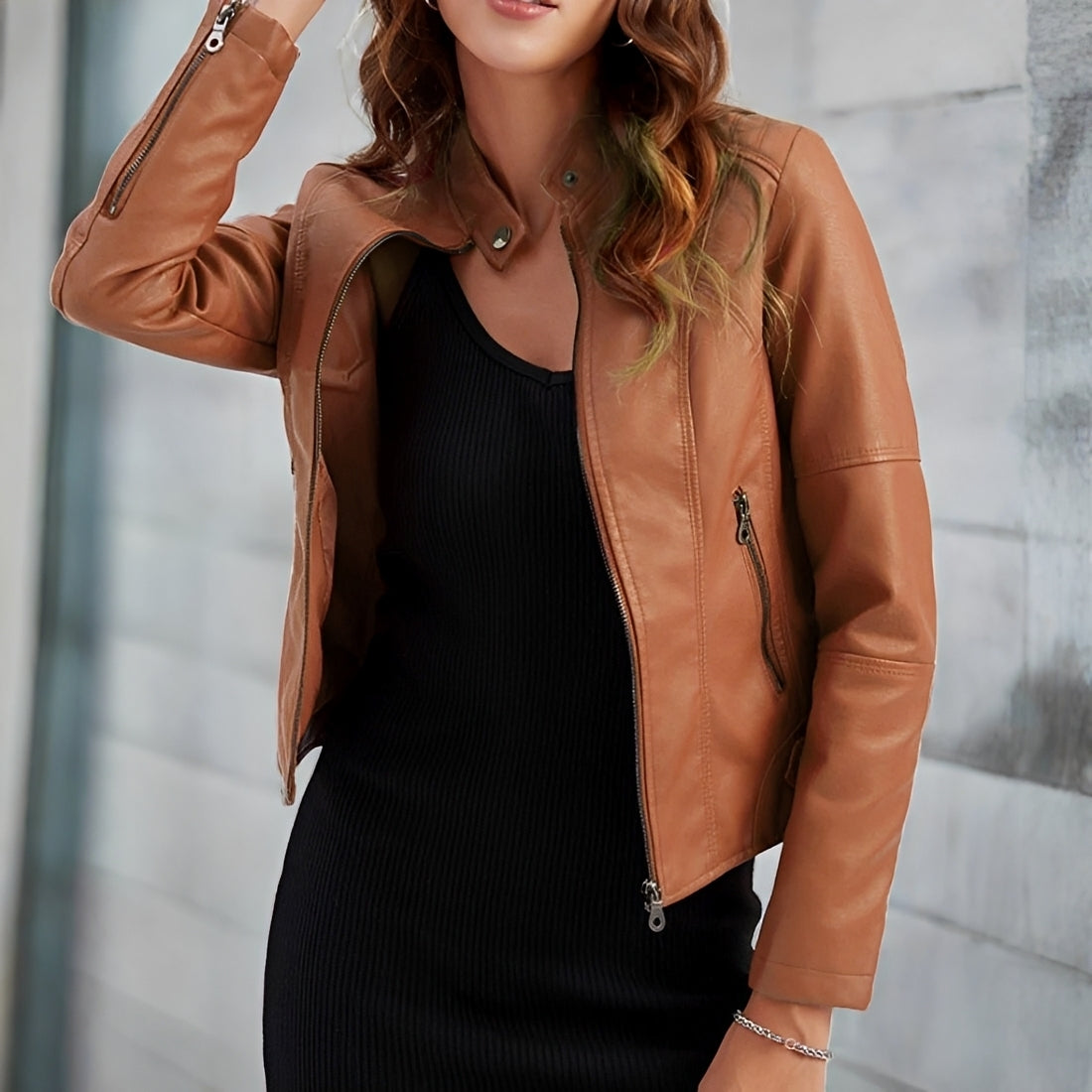 Everly - Trendy Zip-Up Jacket