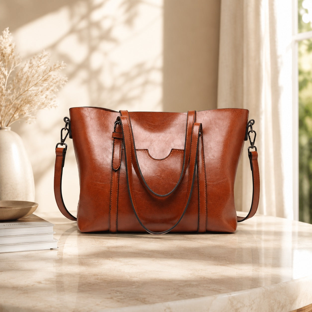 Alina - Everyday Tote Bag with Ample Space