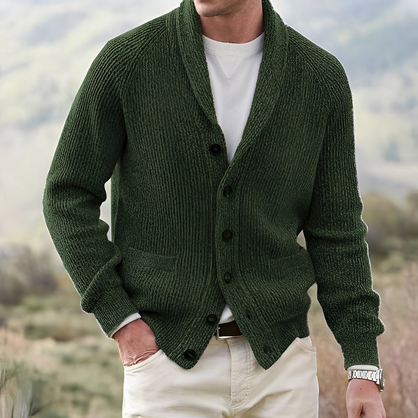 Winton - Classic men's cardigan