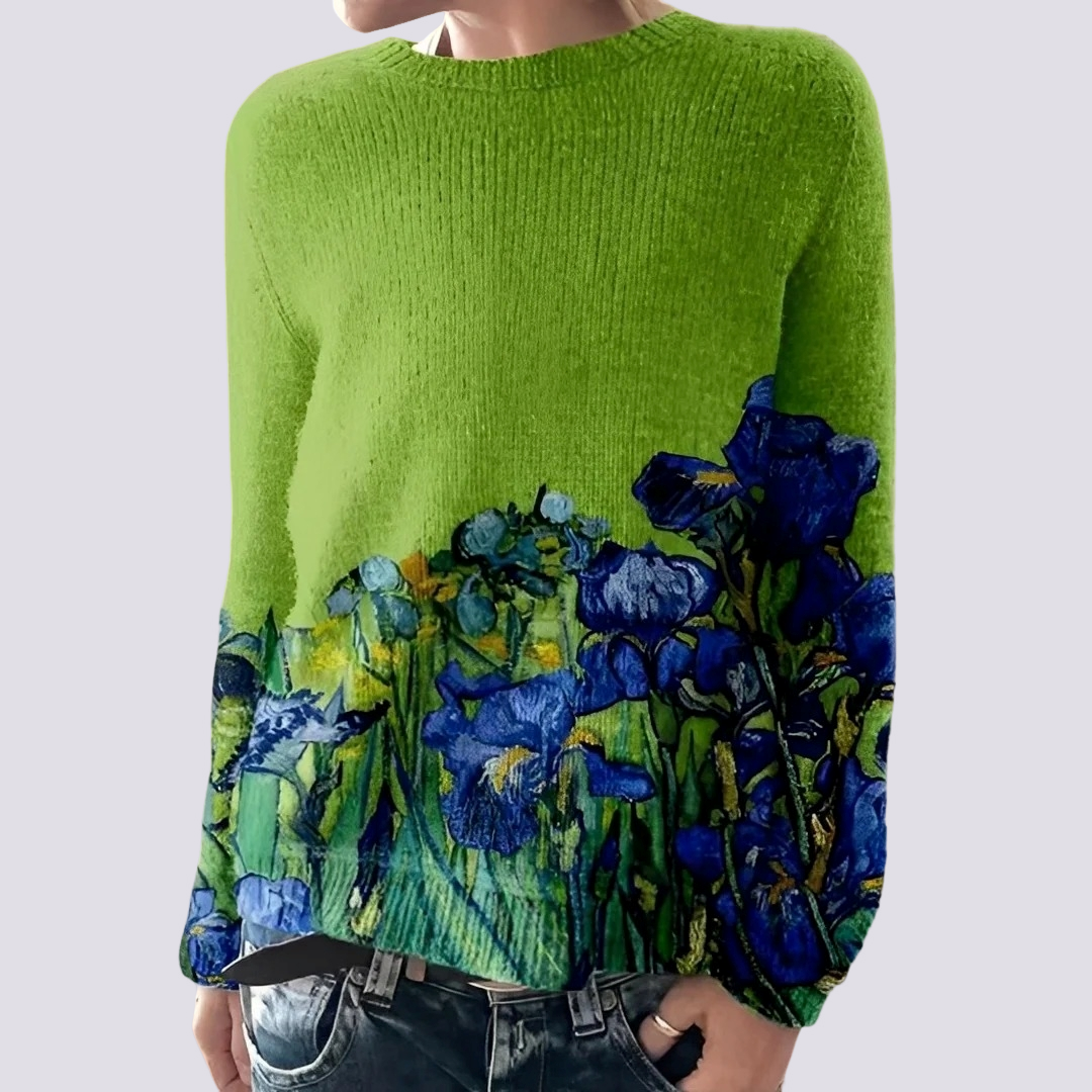 Liliane - Women's wool sweater for winter