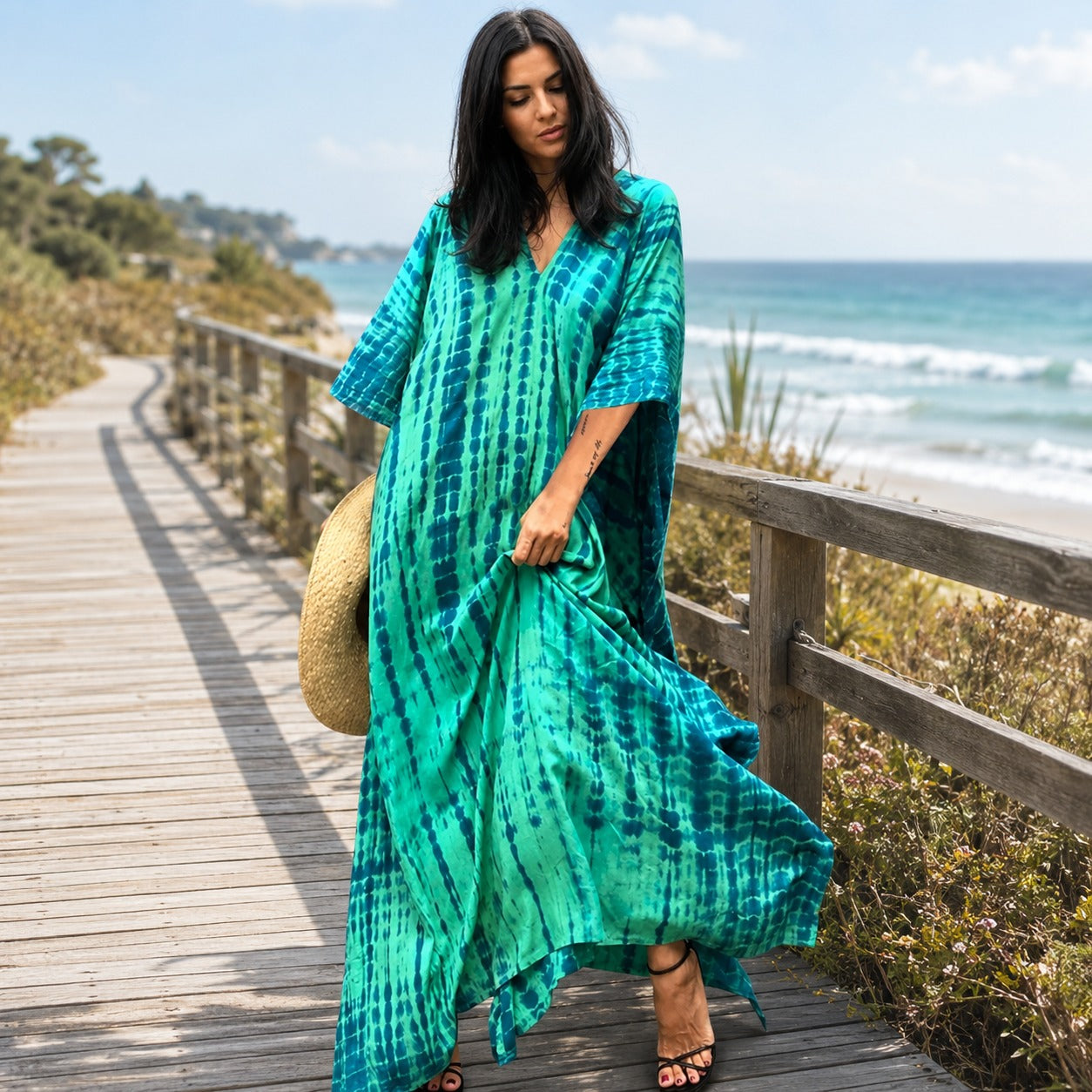 Emmy - Trendy Boho Maxi Dress