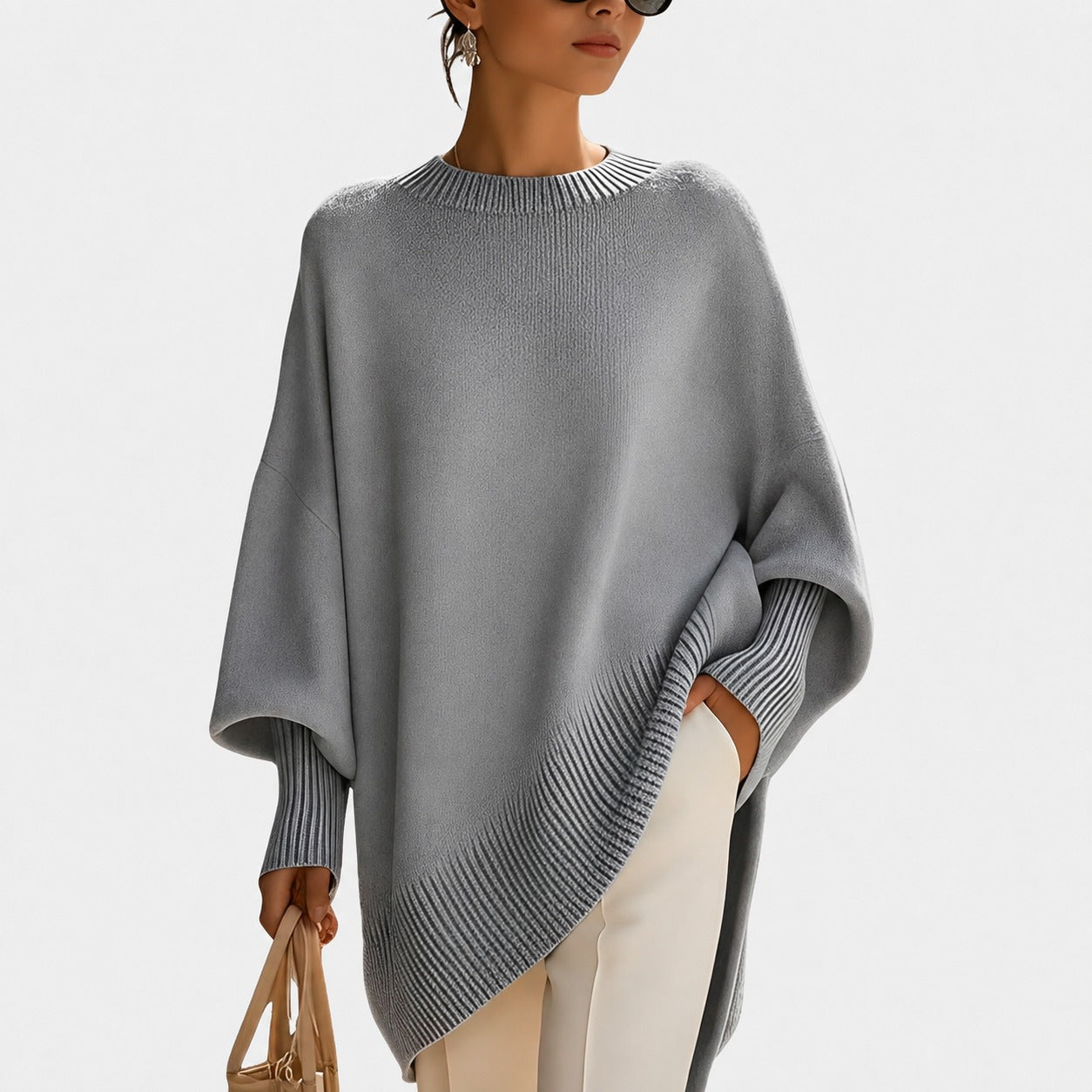 Pamella - Fashionable oversized sweater for women