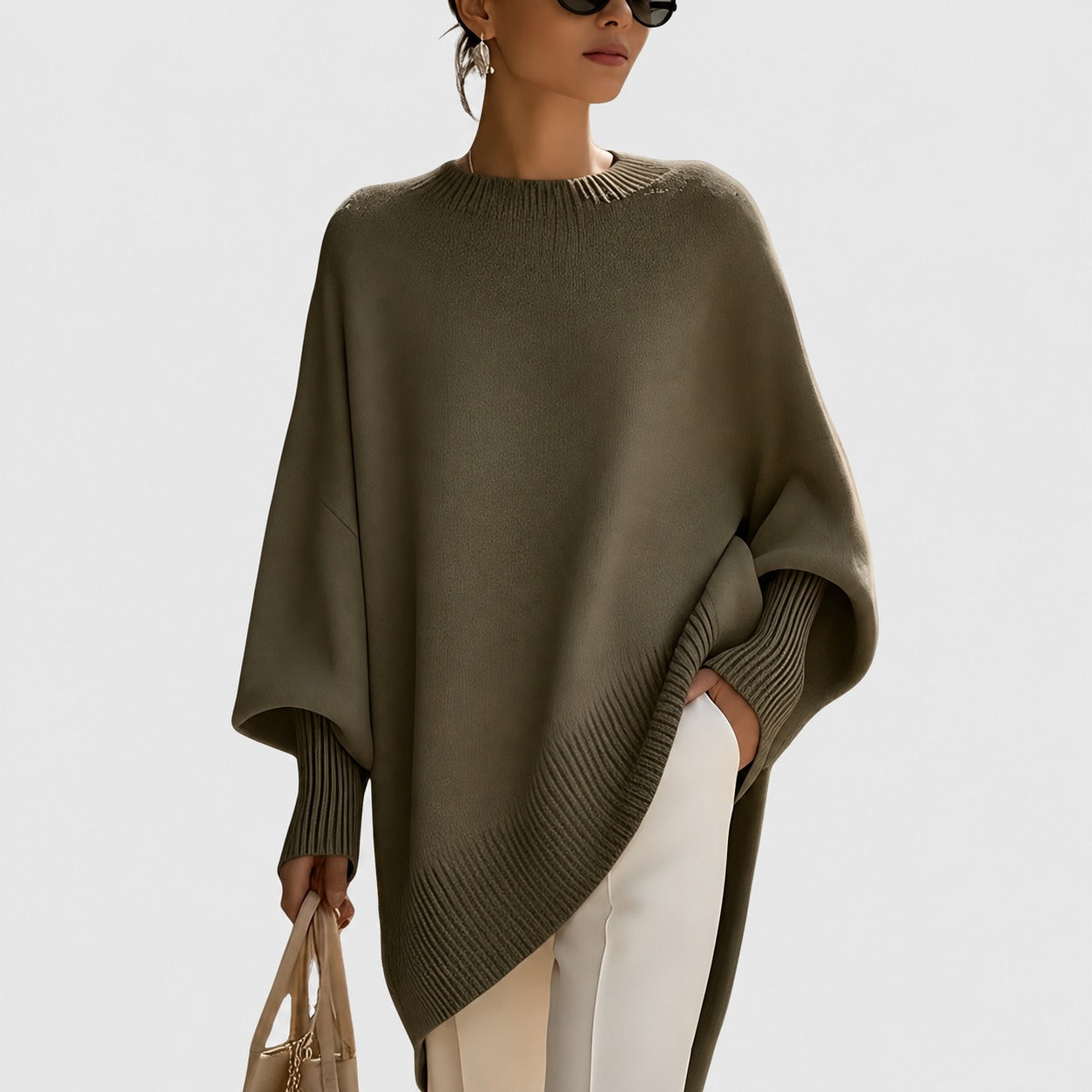 Pamella - Fashionable oversized sweater for women