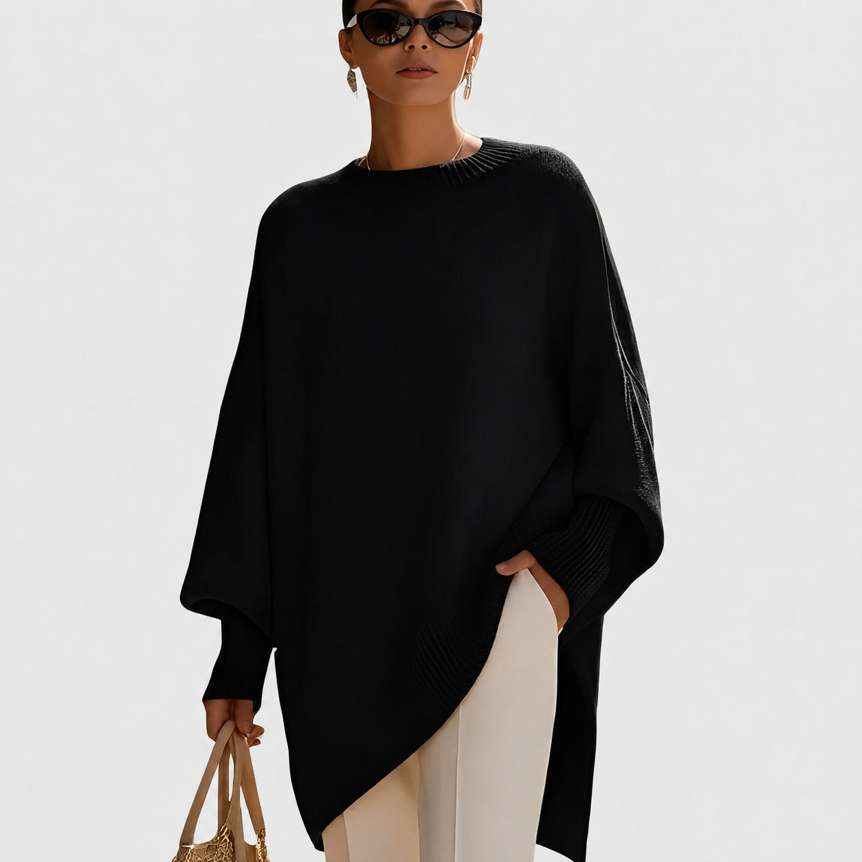 Pamella - Fashionable oversized sweater for women