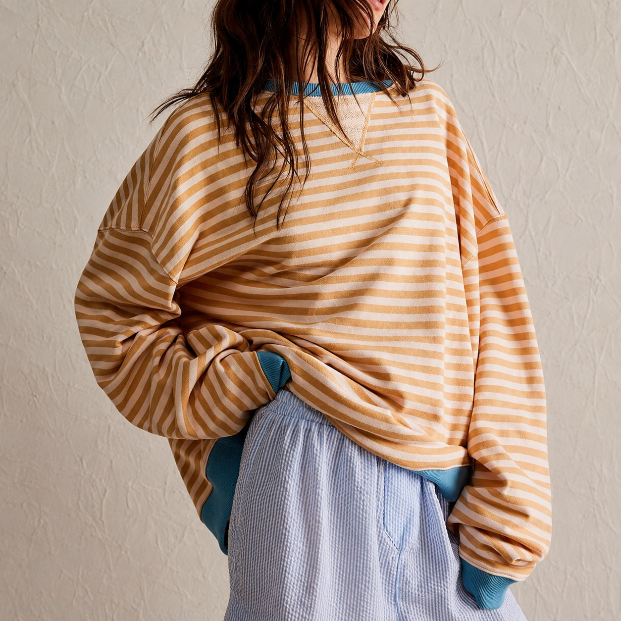 Monika - Loose Striped Sweater