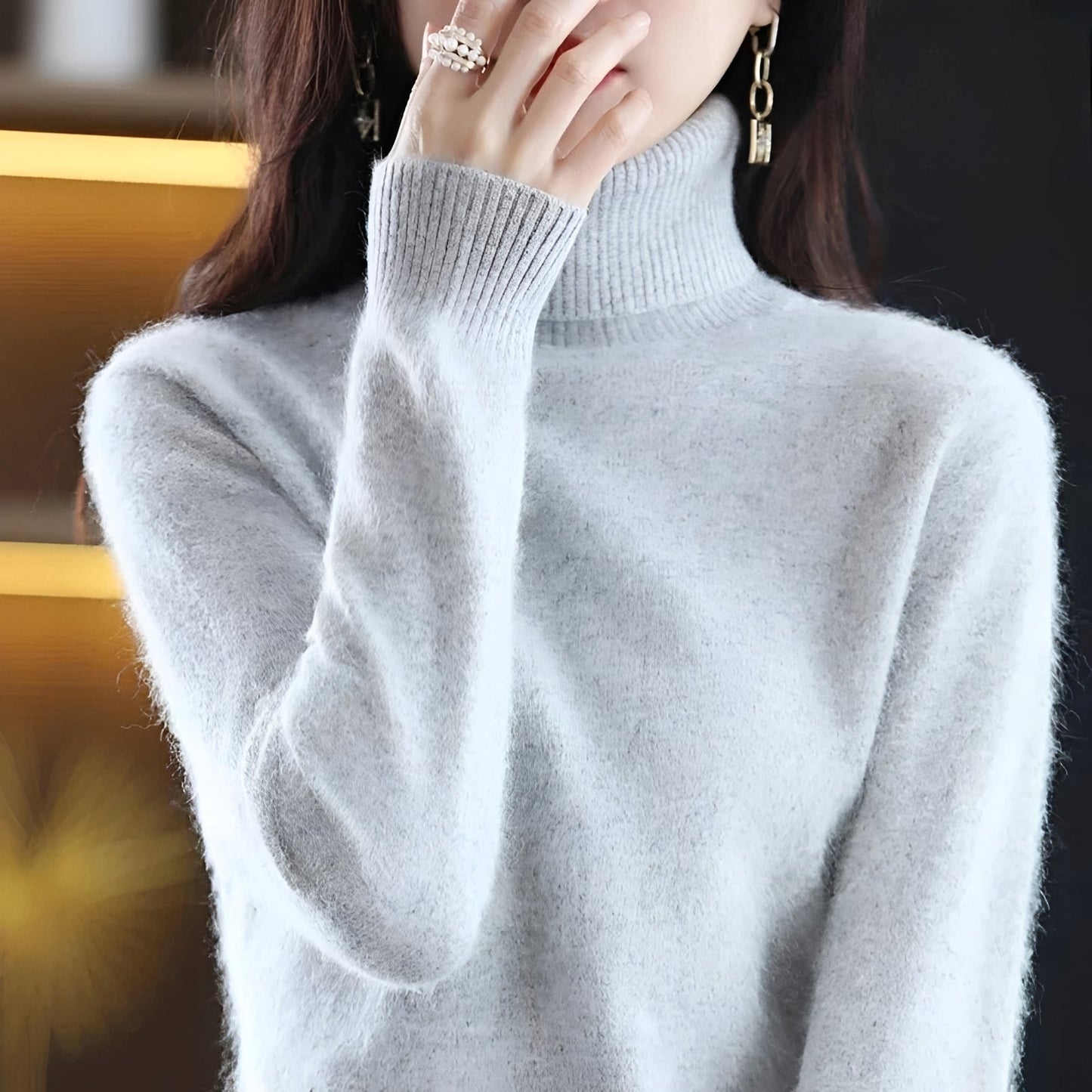Letizia - Elegant turtleneck sweater