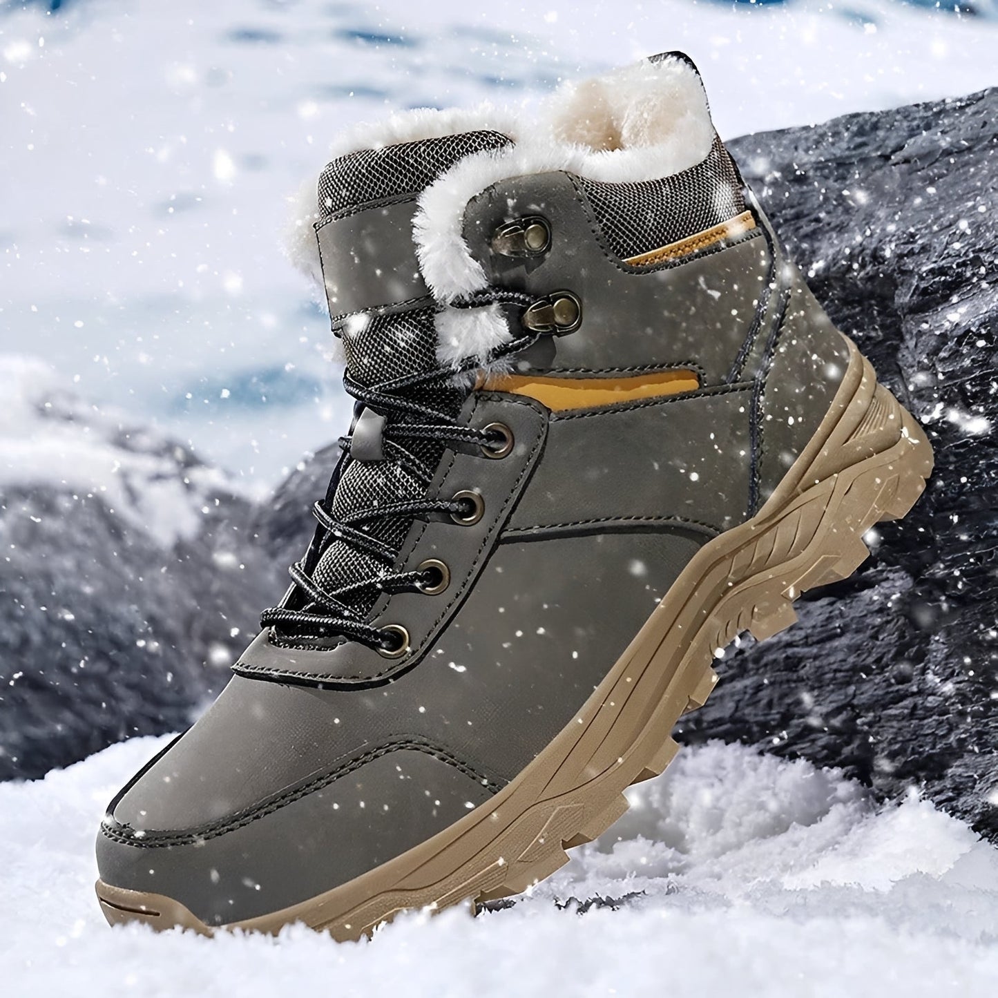 Franklin - Men's winter boots for outdoors, warm