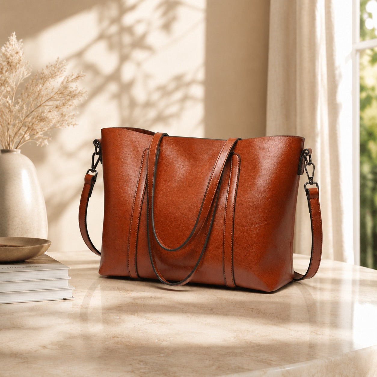 Alina - Everyday Tote Bag with Ample Space