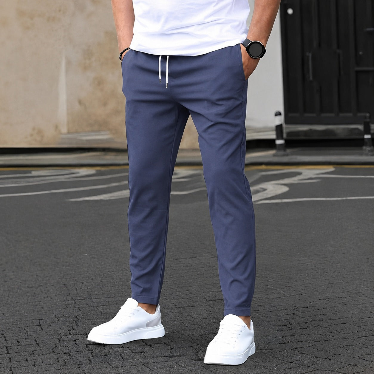 Didier - Casual Slim Stretch Trousers