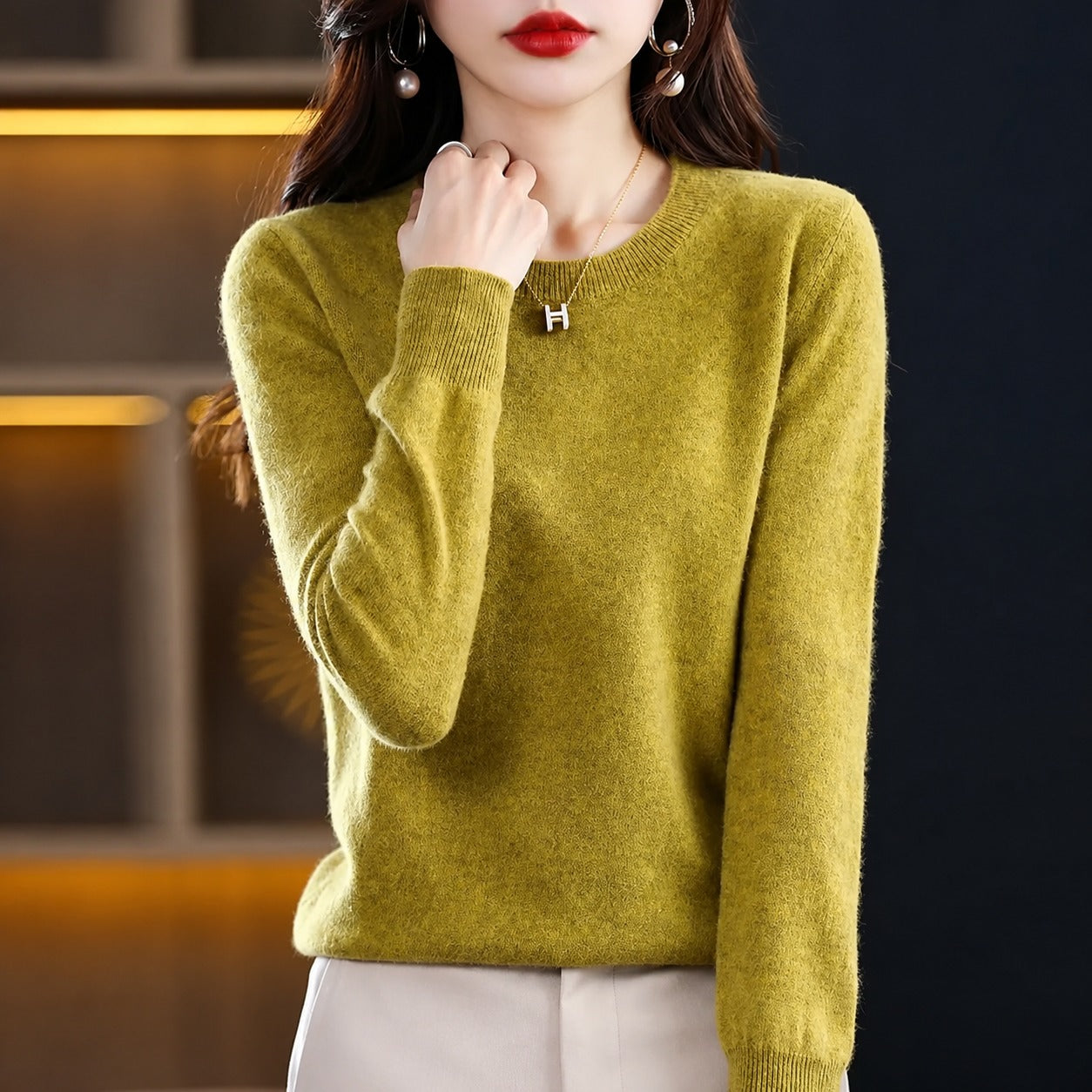 Gwenyth - Warm Colorful Sweater