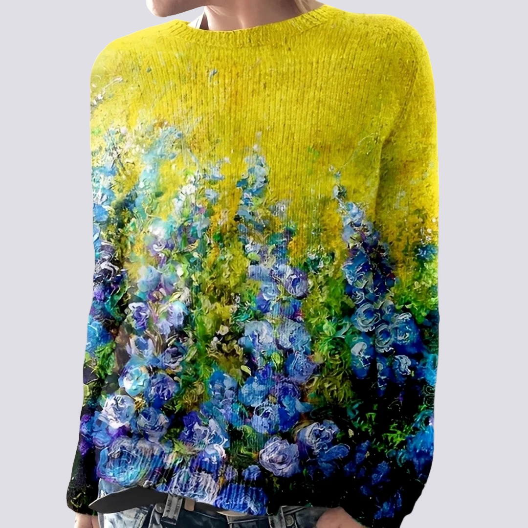 Liliane - Women's wool sweater for winter