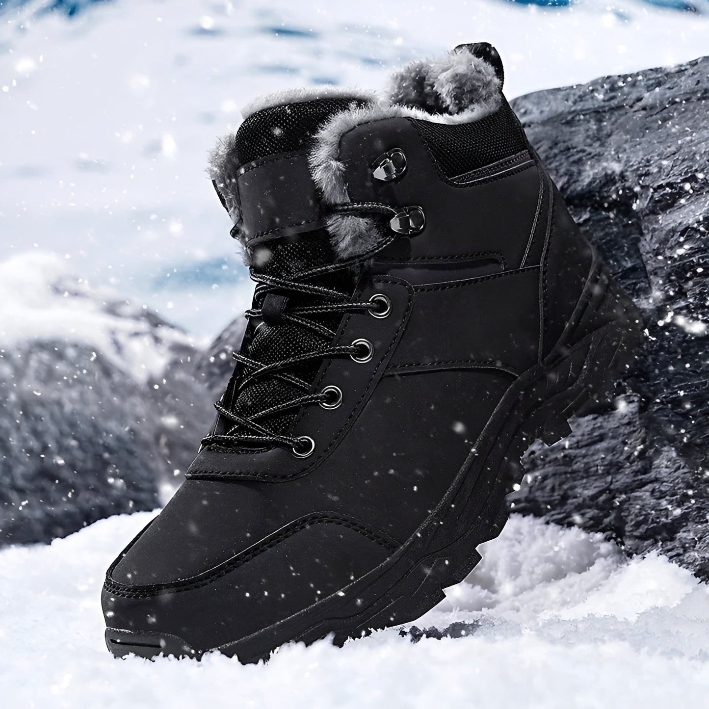Franklin - Men's winter boots for outdoors, warm