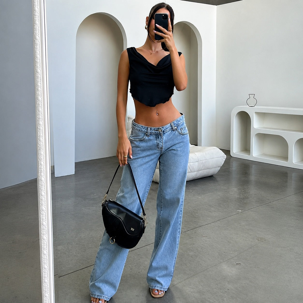 Jana - Casual Straight Leg Jeans