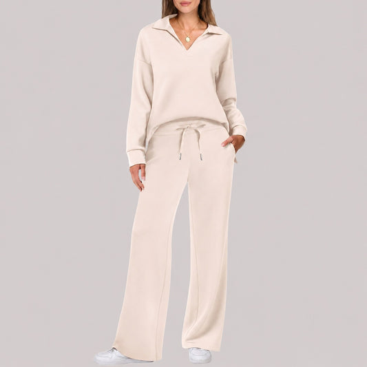 Justina - Warm Sweater and Pants Set