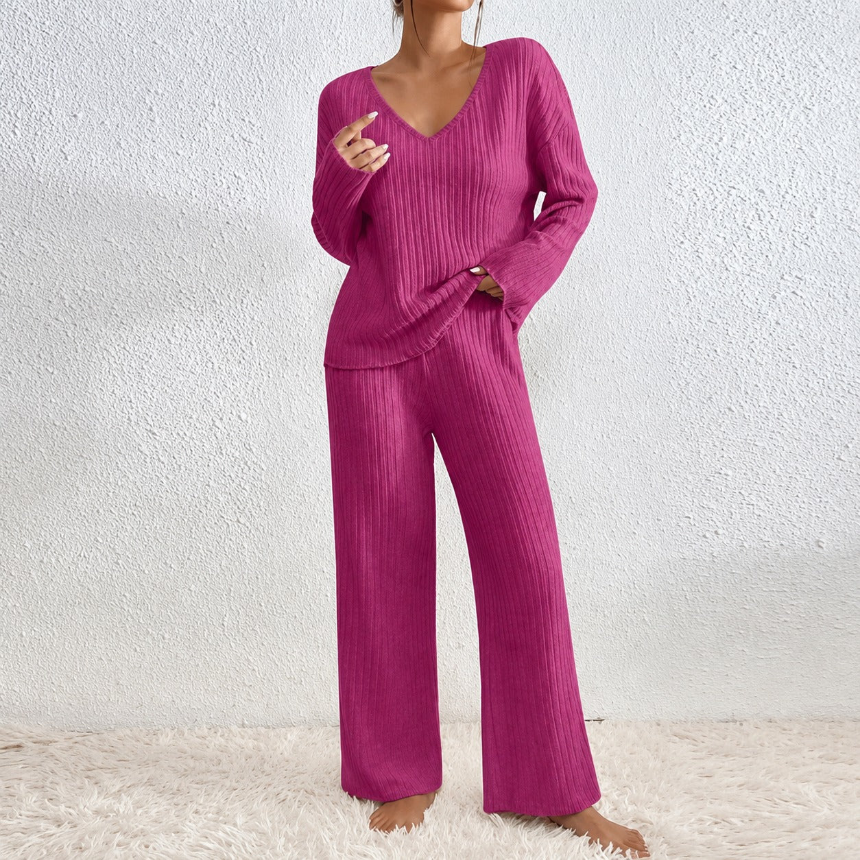 Jermaine - Casual Warm Long-Sleeve Set