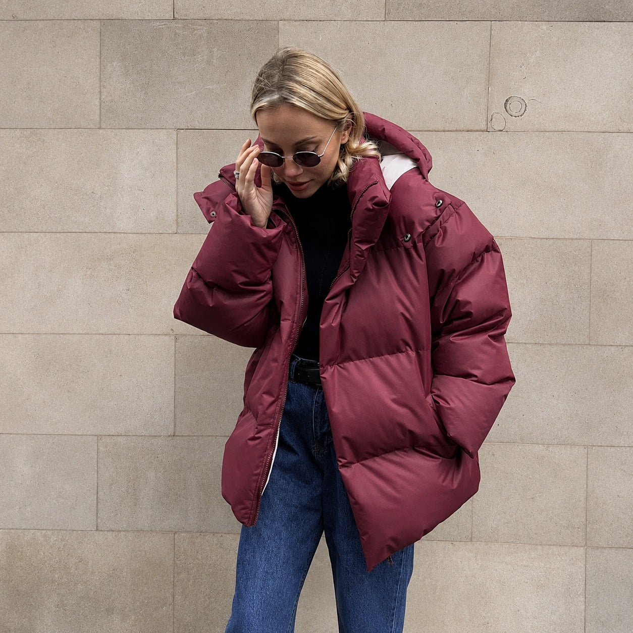Natalia - Thick Jacket with Hood