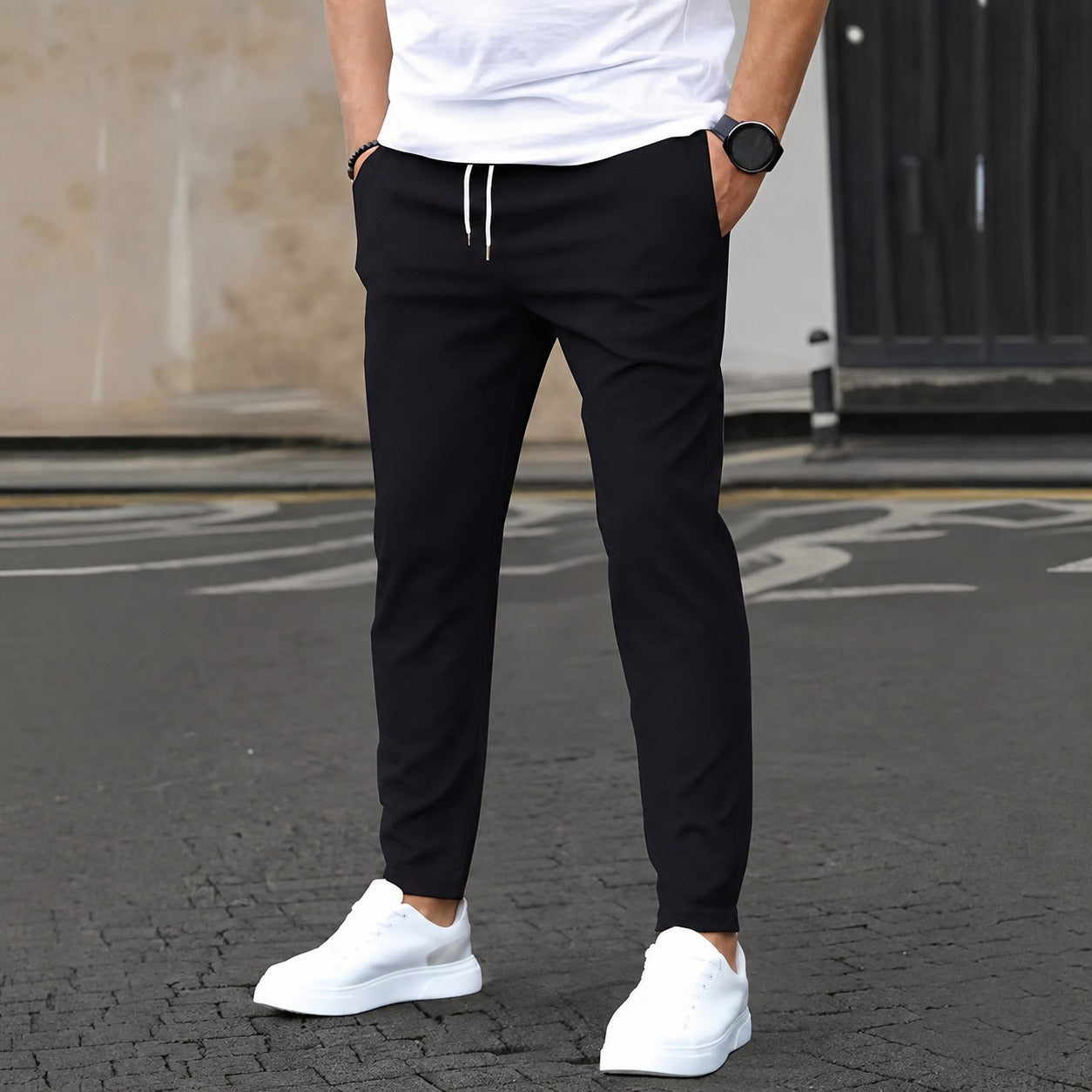 Didier - Casual Slim Stretch Trousers
