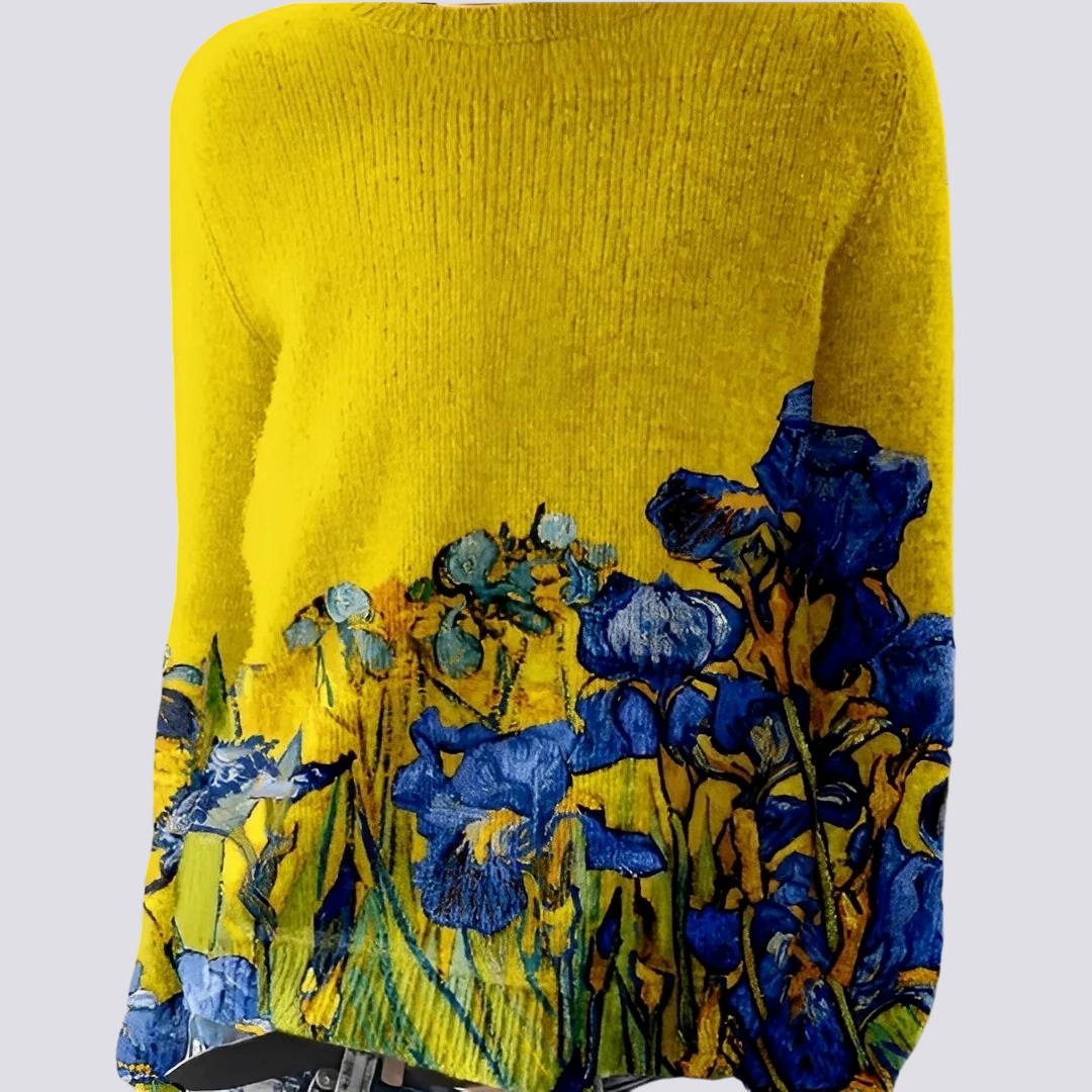 Liliane - Women's wool sweater for winter