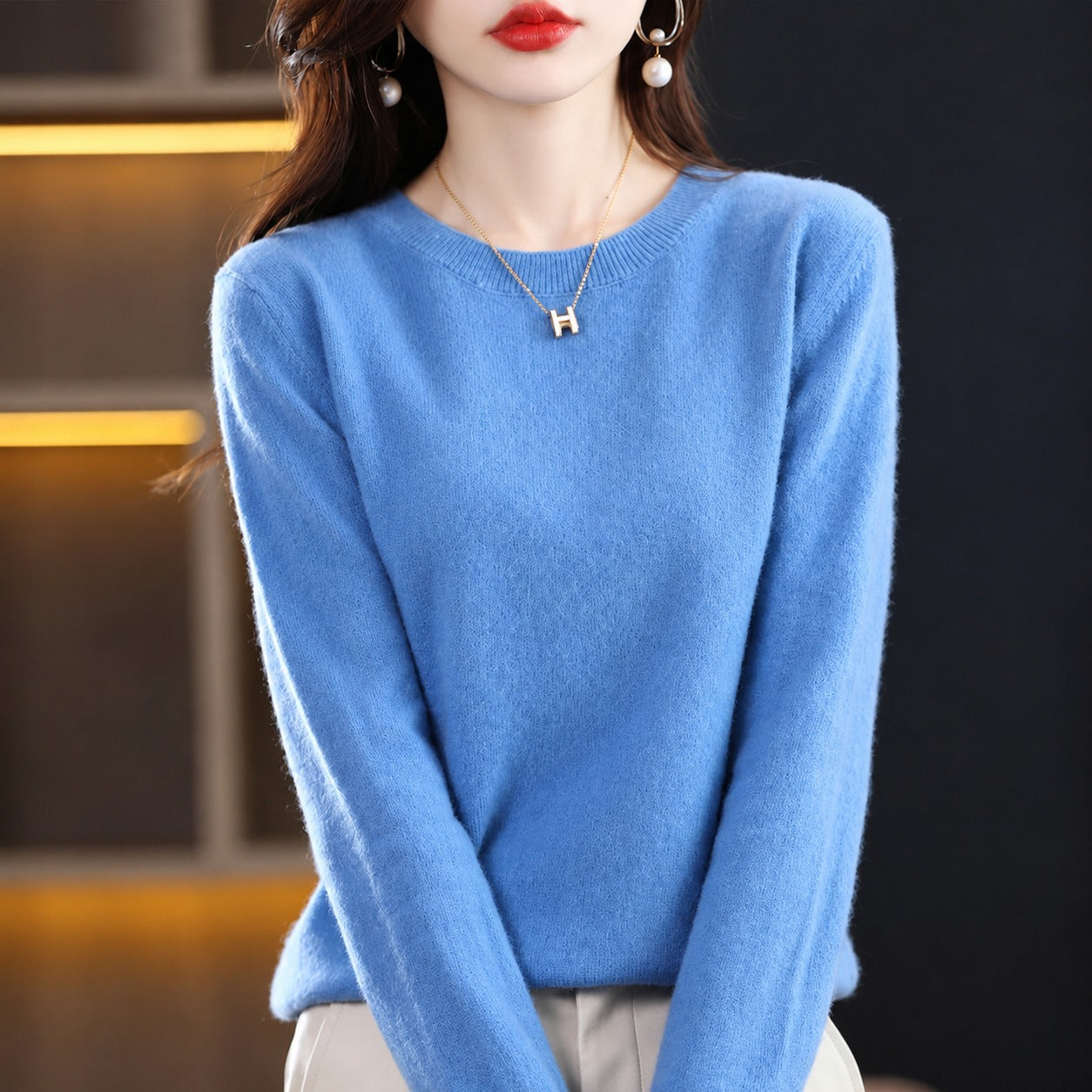 Gwenyth - Warm Colorful Sweater