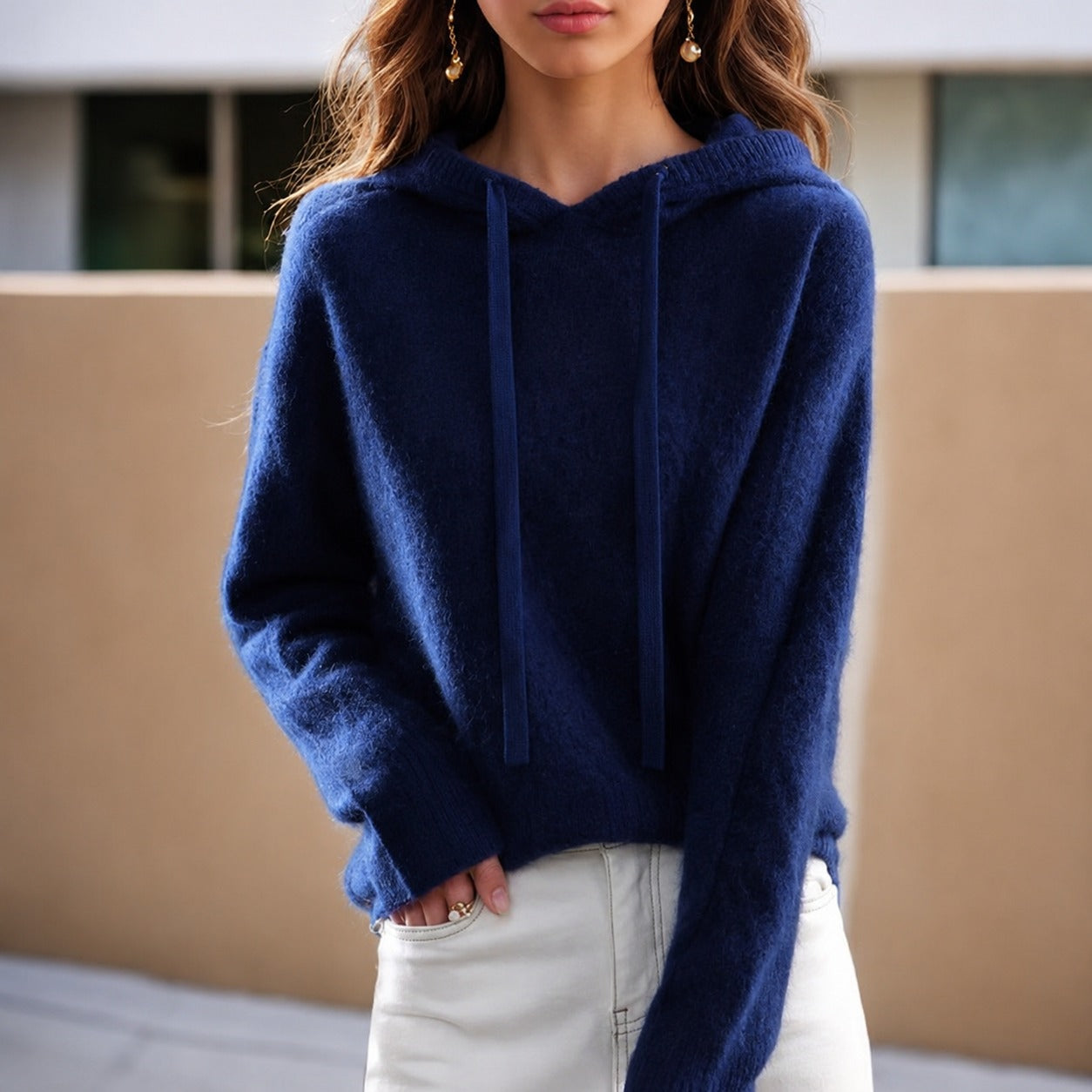 Erica - Stylish Loose Pullover Hoodie