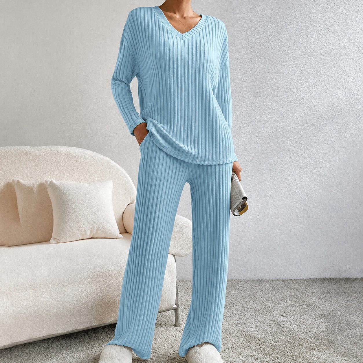 Jermaine - Casual Warm Long-Sleeve Set