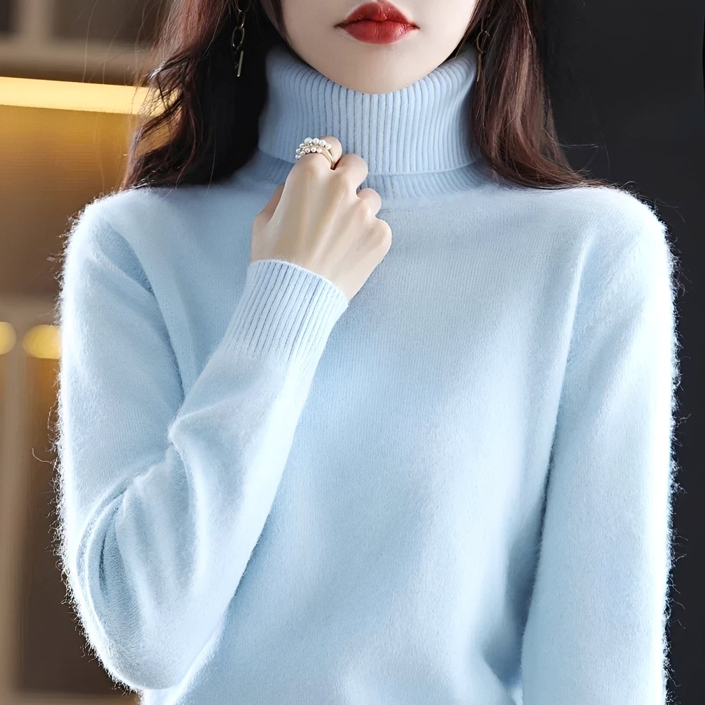Letizia - Elegant turtleneck sweater