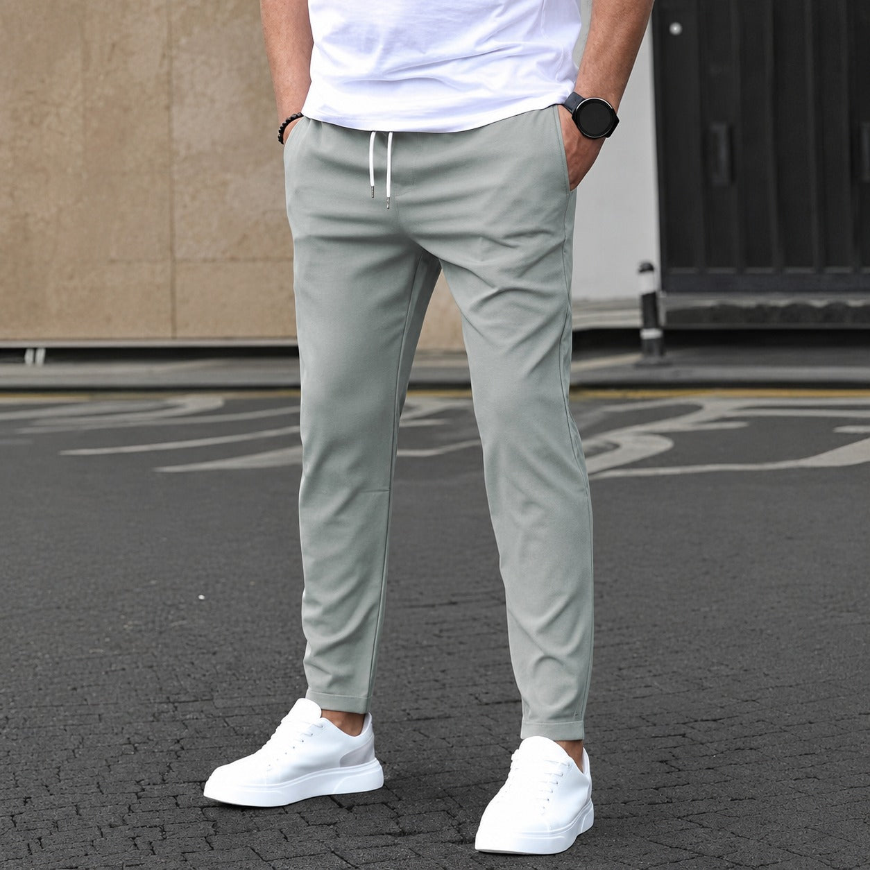 Didier - Casual Slim Stretch Trousers