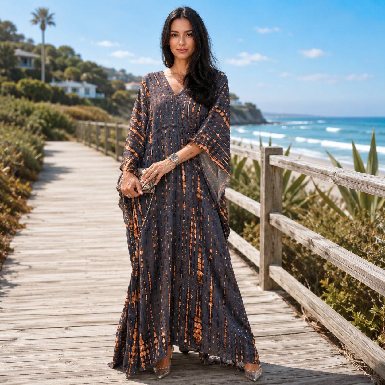 Emmy - Trendy Boho Maxi Dress