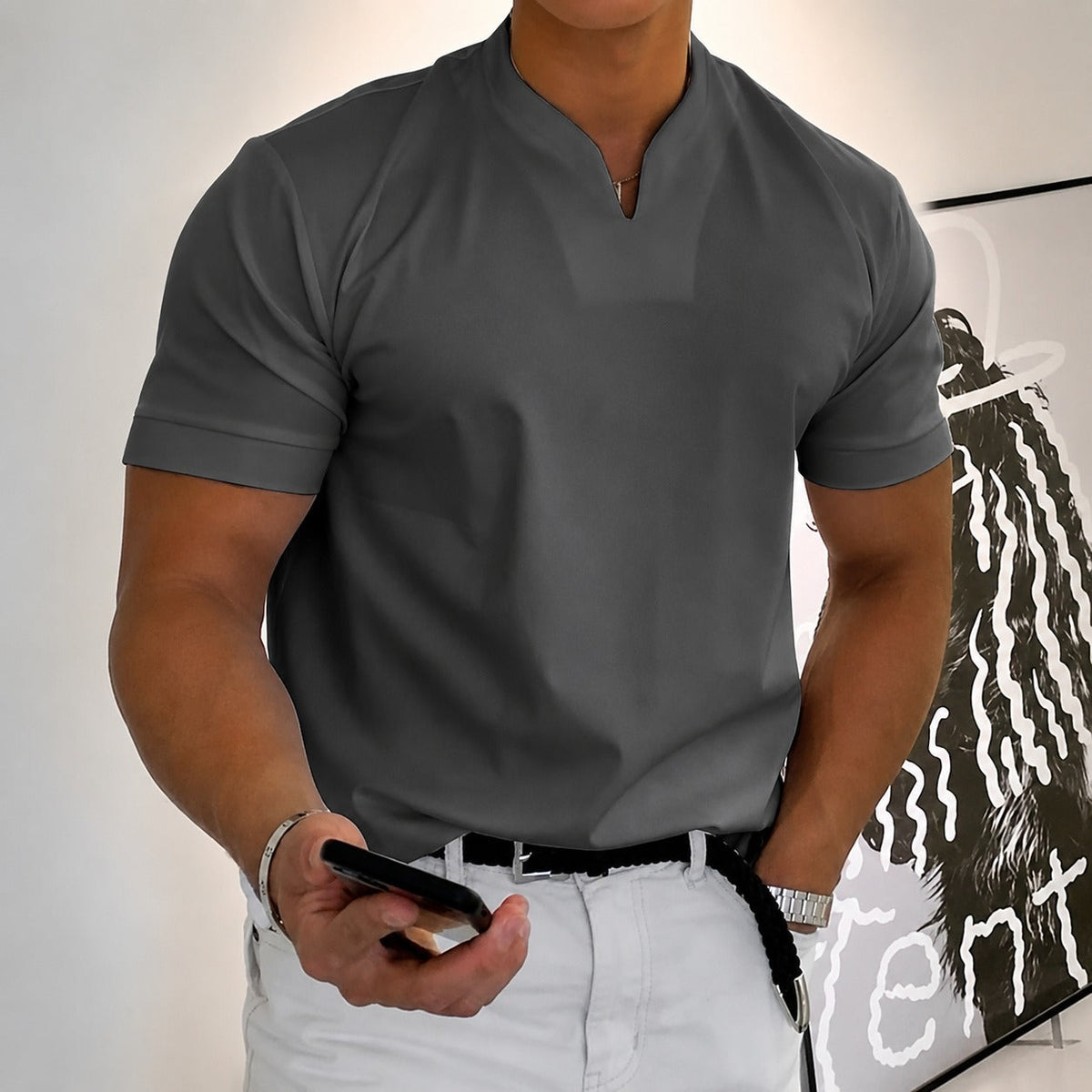 Jason - Men's short sleeve fitness tee