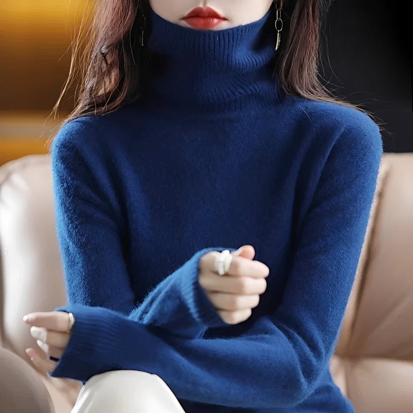 Letizia - Elegant turtleneck sweater